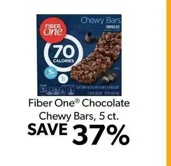 Commissary Fiber One® Chocolate Chewy Bars 5 Ct. offer