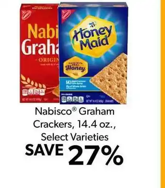 Commissary Nabisco® Graham Crackers 14.4 Oz offer