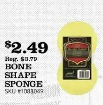 Bone Shape Sponge