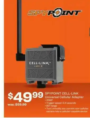 Academy Spypoint Cell-Link Universal Cellular Adapter offer