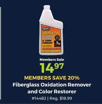 Camping World Fiberglass Oxidation Remover And Color Restorer offer