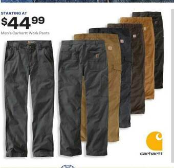 Academy Men's Carhartt Work Pants offer