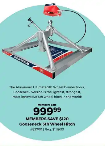 Gooseneck 5th Wheel Hitch