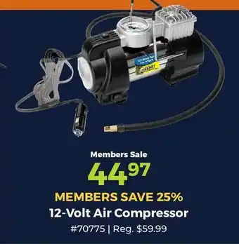 Camping World 12-Volt Air Compressor offer