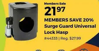 Camping World Surge Guard Universal Lock Hasp offer