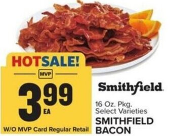 Food Lion Smithfield Bacon 16 oz offer
