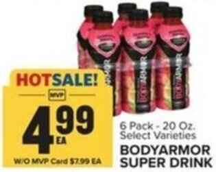 Food Lion BODYARMOR SUPER DRINK offer