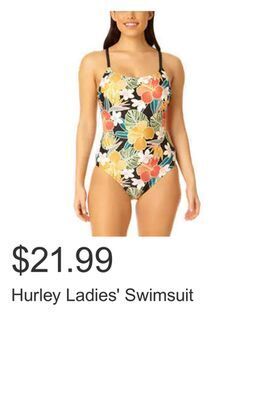 Costco Hurley ladies' swimsuit offer
