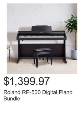 Costco Roland rp-500 digital piano bundle offer
