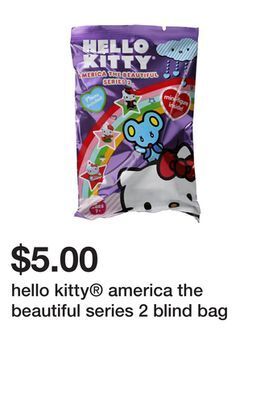 Five Below Hello kitty® america the beautiful series 2 blind bag offer