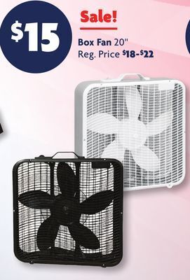 Family Dollar Box fan offer