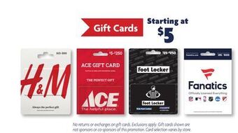Family Dollar Gift cards offer