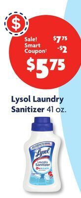 Family Dollar Lysol laundry sanitizer offer