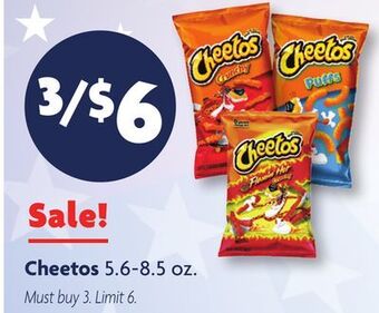 Family Dollar Cheetos offer