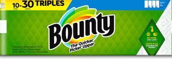 Target Bounty 10-pk. triple roll paper towels offer
