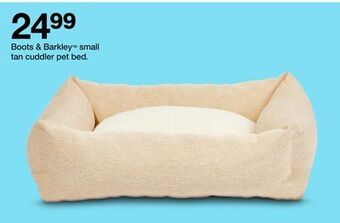 Target Boots & barkley™ small tan cuddler pet bed offer