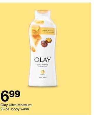 Target Olay ultra moisture 22-oz. body wash offer