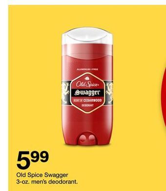 Target Old spice swagger 3 - oz. men's deodorant offer