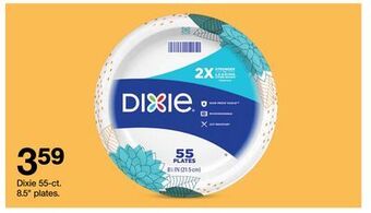 Target Dixie 55-ct. 8.5 plates. offer