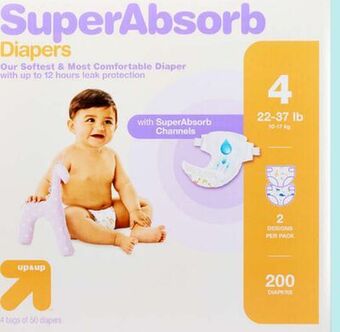 Target Up & up 200-ct. diapers. offer