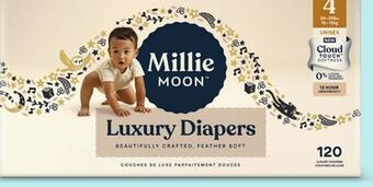 Target Millie moon 120-ct. luxury diapers. offer