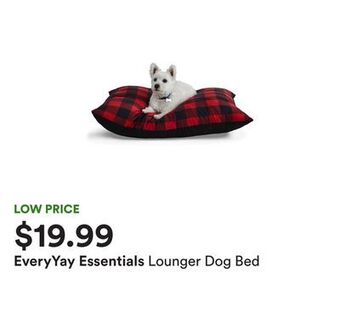Petco Lounger dog bed offer
