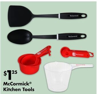 Dollar Tree Mccormick® kitchen tools offer