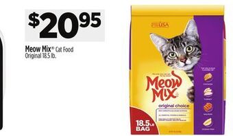 Dollar General Meow mix® cat food original offer