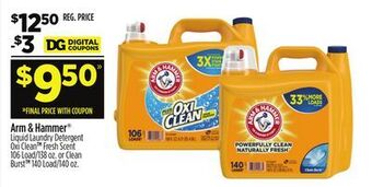 Dollar General Arm & hammer® offer