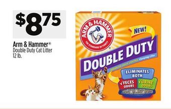 Dollar General Arm & hammer® double duty cat litter offer