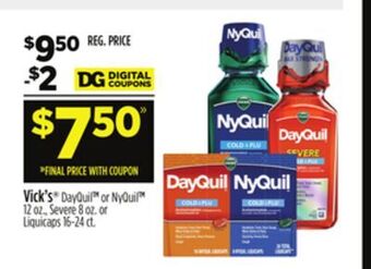 Dollar General Vick's® offer
