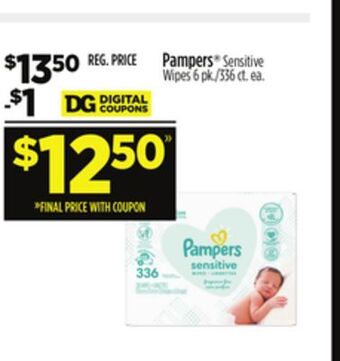 Dollar General Pampers® offer