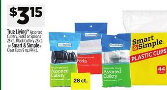 Dollar General True living or smart & simple® offer