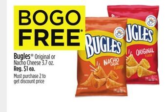 Dollar General Bugles® original or nacho cheese offer