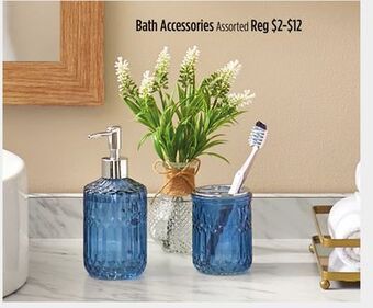Dollar General Bath accessories offer