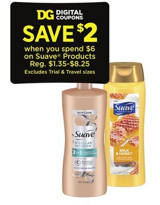 Dollar General Suave® products offer