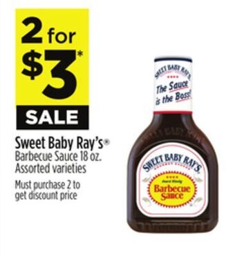 Dollar General Sweet baby ray's® barbecue sauce offer
