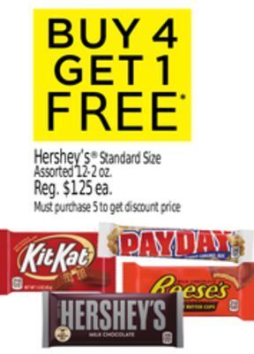 Dollar General Hershey's® standard size offer