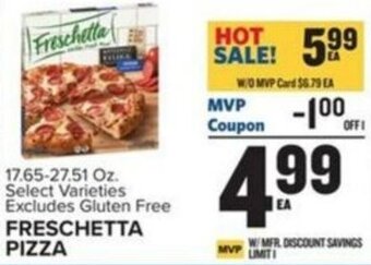 Food Lion FRESCHETTA PIZZA offer