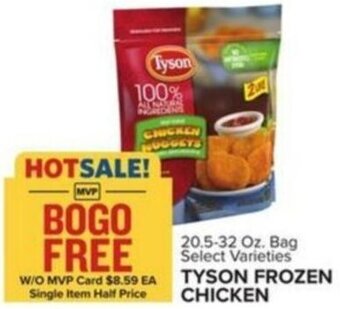 Food Lion TYSON FROZEN CHICKEN offer