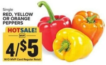 Food Lion RED, YELLOW OR ORANGE PEPPERS offer