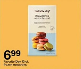 Target Favorite Day 12-ct. frozen macarons offer