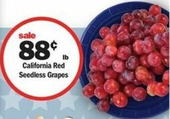 Meijer California Red Seedless Grapes offer