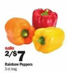 Meijer Rainbow Peppers 3 ct. offer