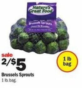 Meijer Brussels Sprouts offer