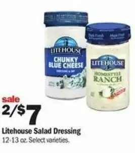 Meijer Litehouse Salad Dressing 12-13 oz offer