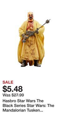 Game Stop Hasbro star wars the black series star wars: the mandalorian tusken raider action figure gamestop exclusive offer