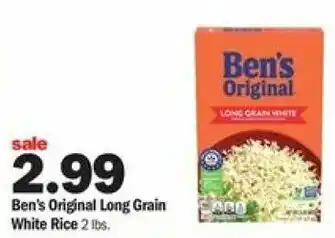 Meijer Ben's Original Long Grain White Rice offer