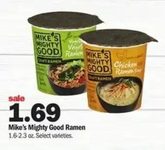 Meijer Mike's Mighty Good Ramen offer