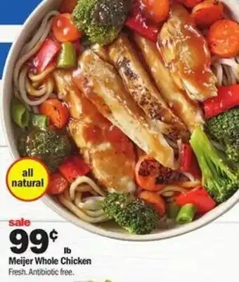 Meijer Meijer Whole Chicken offer